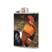 Hahn/Rooster/Gallisch Flachmann (Links)