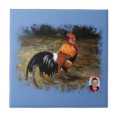 Hahn/Rooster/Gallisch Fliese (Vorderseite)