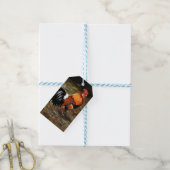 Hahn/Rooster/Gallisch Geschenkanhänger (Mit Garn)
