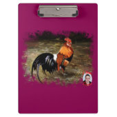 Hahn/Rooster/Gallisch Klemmbrett (Vorderseite)