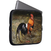 Hahn/Rooster/Gallisch Laptopschutzhülle (Vorne Rechts)