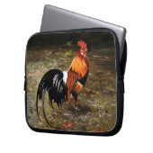 Hahn/Rooster/Gallisch Laptopschutzhülle (Vorderseite Links)