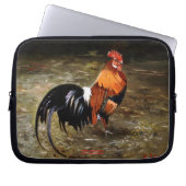Hahn/Rooster/Gallisch Laptopschutzhülle (Vorderseite)
