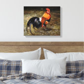 Hahn/Rooster/Gallisch Leinwanddruck (Insitu (Schlafzimmer))
