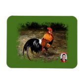 Hahn/Rooster/Gallisch Magnet (Horizontal)
