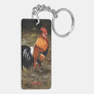 Hahn/Rooster/Gallisch Schlüsselanhänger