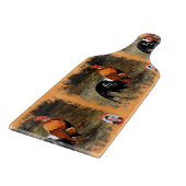 Hahn/Rooster/Gallisch Schneidebrett (Ecke)