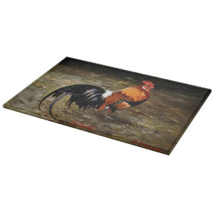 Hahn/Rooster/Gallisch Schneidebrett