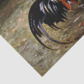 Hahn/Rooster/Gallisch Seidenpapier (Ausschnitt)