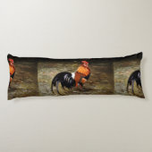 Hahn/Rooster/Gallisch Seitenschläferkissen (Rückseite)