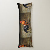 Hahn/Rooster/Gallisch Seitenschläferkissen (Rückseite (Vertikal))