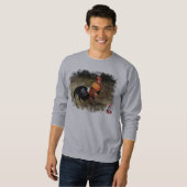 Hahn/Rooster/Gallisch Sweatshirt (Vorne ganz)