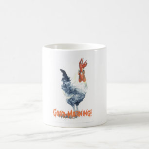 Hahn-Schalen-guter Morgen Kaffeetasse