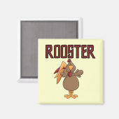 Hahn-T - Shirts und Geschenke Magnet (Vorderseite/Rückseite)