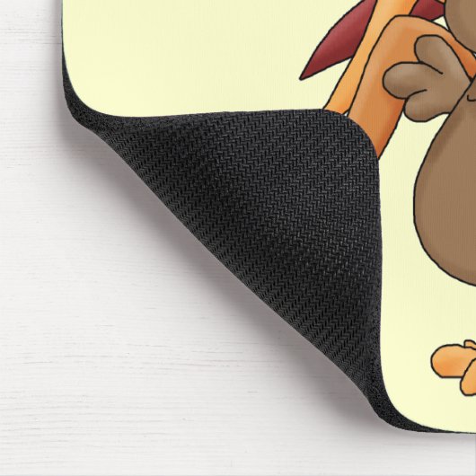 Hahn-T - Shirts und Geschenke Mousepad (Ecke)