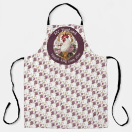 Hahn & Trauben Heraldische Wappen Schürze