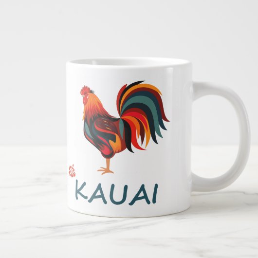 Hahn-Tunnel-bohrwagenTasse Kauais hawaiische Jumbo-Tasse (Rechts)