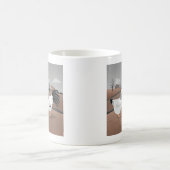 Hahn und Henne Kaffeetasse (Mittel)