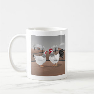 Hahn und Henne Kaffeetasse