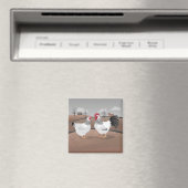Hahn und Henne Magnet (In Situ (Geschirrspüler))