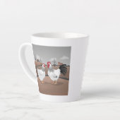 Hahn und Henne Milchtasse (Linke Ecke)