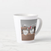 Hahn und Henne Milchtasse (Rechte Ecke)