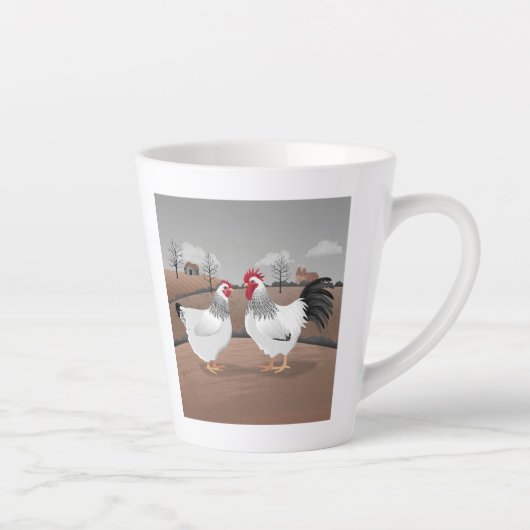 Hahn und Henne Milchtasse (Rechts)