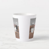 Hahn und Henne Milchtasse (Vorderseite)