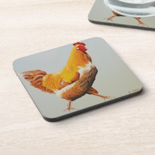 Hahn Untersetzer (Linke Seite)