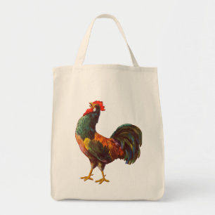 Hahn Vintage Küchenkiste Kunst Tragetasche