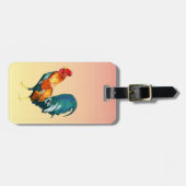 Hahn-Vogel-Tier-Gepäckanhänger Gepäckanhänger (Vorderseite horizontal)