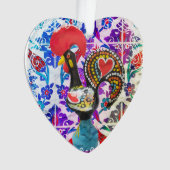 Hahn von Barcelos Ornament (Vorderseite)