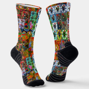 Hahn von Barcelos, Portugal Socken