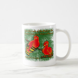 Hahn-von-d-Rock bei Raleighvallen Surinam Kaffeetasse