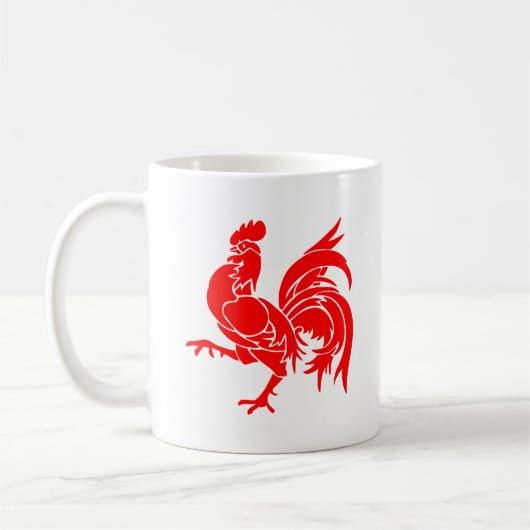Hahn von Wallonien Kaffeetasse (Links)