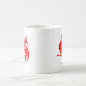 Hahn von Wallonien Kaffeetasse (Mittel)