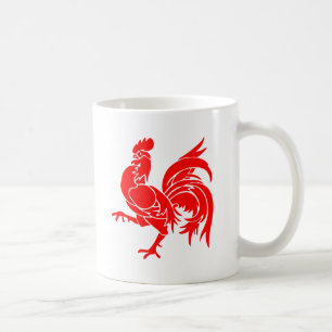 Hahn von Wallonien Kaffeetasse