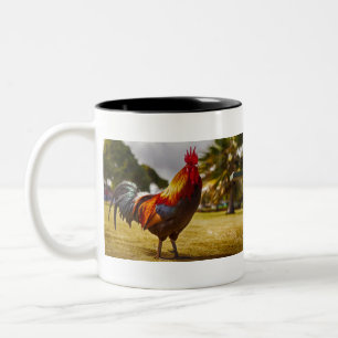 Hahn Zweifarbige Tasse