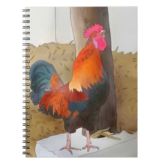 Hahnblock Notizblock (Vorderseite)