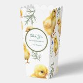 Hähnchen 1. Geburtstag Bauerntier Geburtstag Geschenkschachtel (Vorderseite)