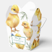Hähnchen 1. Geburtstag Bauerntier Geburtstag Geschenkschachtel (Geöffnet)