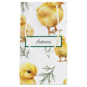 Hähnchen 1. Geburtstag Bauerntier Geburtstag Kleine Geschenktüte (Vorderseite)