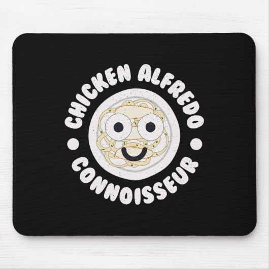 Hähnchen-Alfredo-Kenner - Italienisches Hähnchen A Mousepad (Vorne)