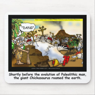 Hähnchen (Chickasaurus) T-Shirts Tasse Mousepad