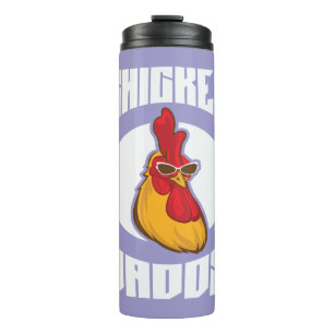 Hähnchen-Daddy-Farmpoulet Thermosbecher