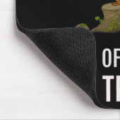 Hähnchen der Baumjägerjagd Mousepad (Ecke)