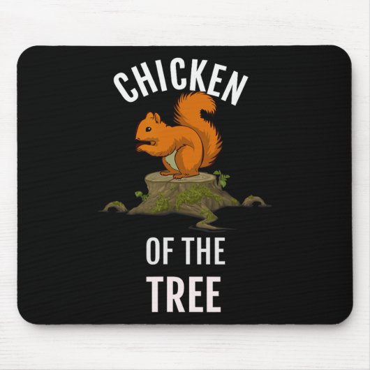 Hähnchen der Baumjägerjagd Mousepad (Vorne)