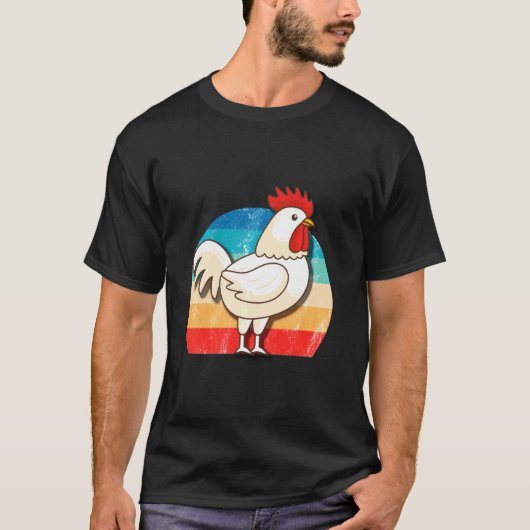 Hähnchen Flügel Ei Geflügel T-Shirt (Vorderseite)