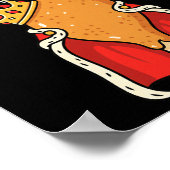 Hähnchen Frittiertes Hähnchen König Drumstick Kron Poster (Ecke)
