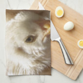 Hähnchen Geschirrtuch (Viertel Falte)